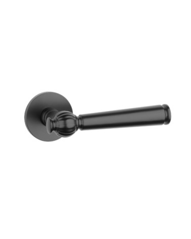 STILE TUKA door handle in black aluminium