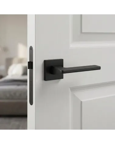 Versatile and Timeless Black Door Handle – YUKA Model