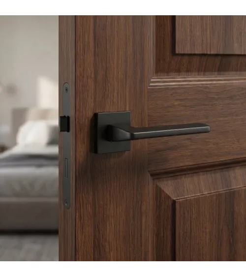 YUKA black door handle designer hardware