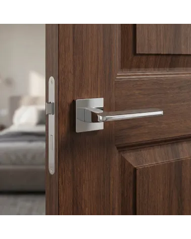Shiny and Elegant Polished Chrome Door Handle – YUKA Model
