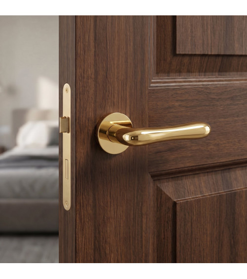 CYNIA polished gold door handle designer handle