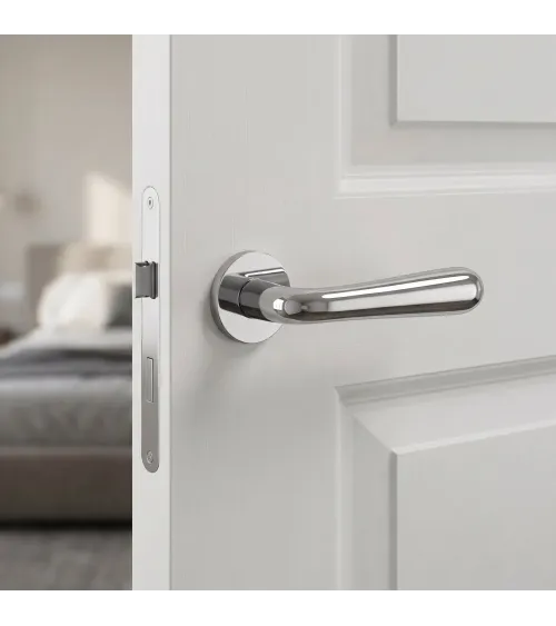 Zamak door handle GARDENIA design handle