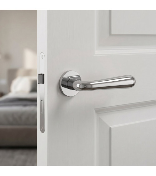 Zamak door handle GARDENIA design handle