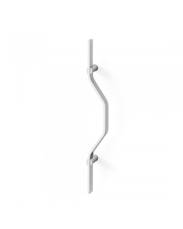 Brass door handle Mandelli CHICANE designer ironmongery