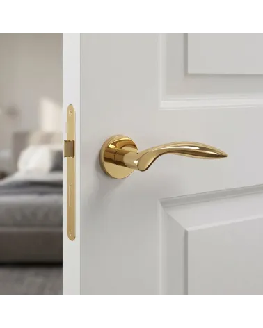GERBERA Zamak Door Handles - millapoignees