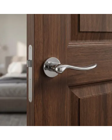 NERINA polished chrome door handles