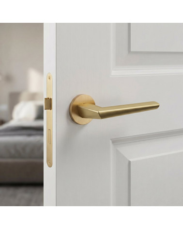 Mandelli Isi Polished Chrome Door Handles