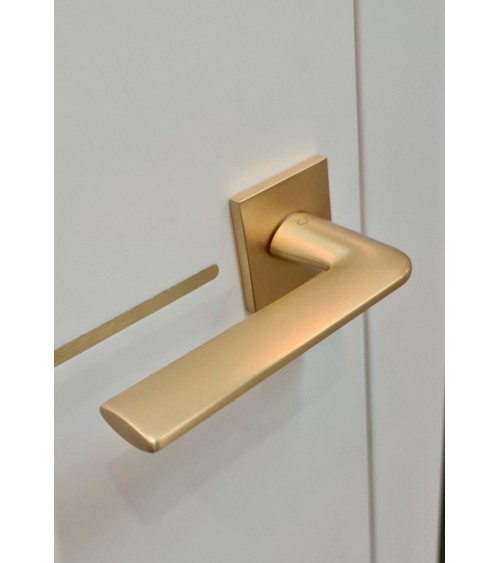 STINGER matt gold door handle design handle