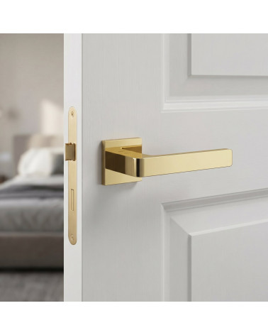 Mandelli Lario Satin Chrome Door Handles