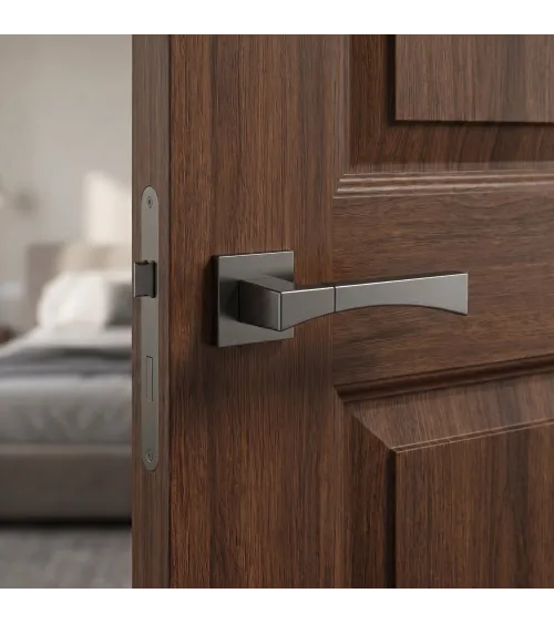 Graphite door handle Mandelli Life design handle