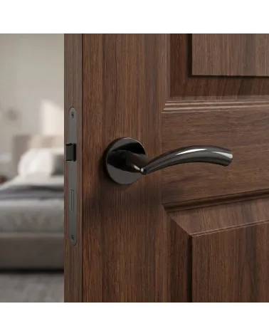 Satin Chrome Door Handles Mandelli Nadir