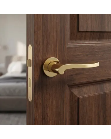 Mandelli Ola Matt Gold Door Handles