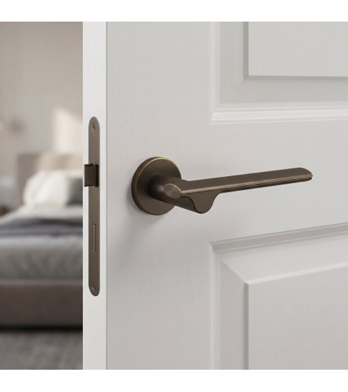 ARA brass door handle designer handle