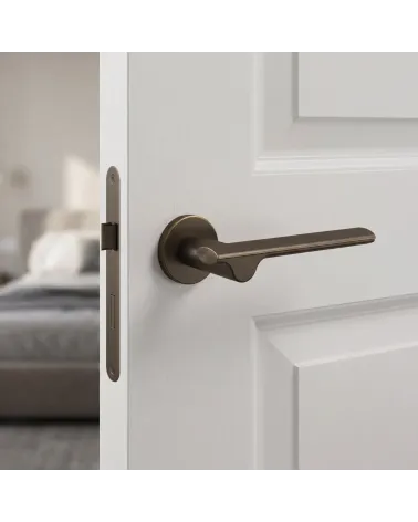 Mandelli Ara Matt Gold Door Handles