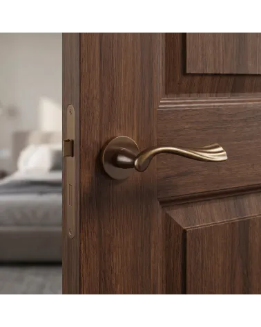 Mandelli River Bronze Door Handles