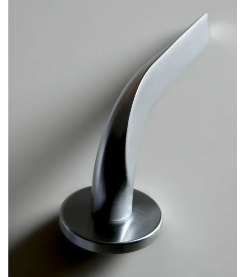 Mandelli Coupé brass door handle designer handle