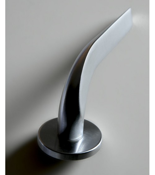 Mandelli Coupé brass door handle designer handle