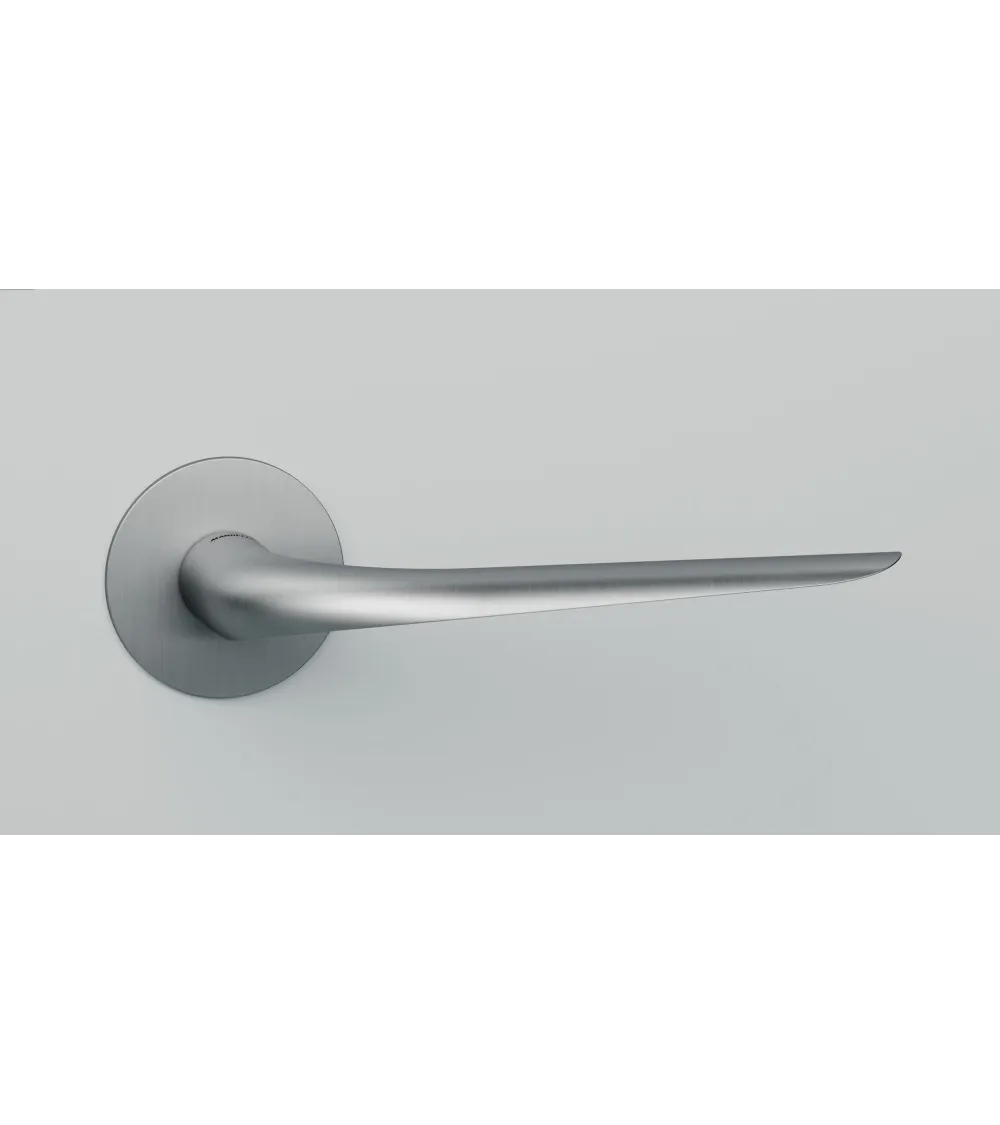 Mandelli Coupé brass door handle designer handle
