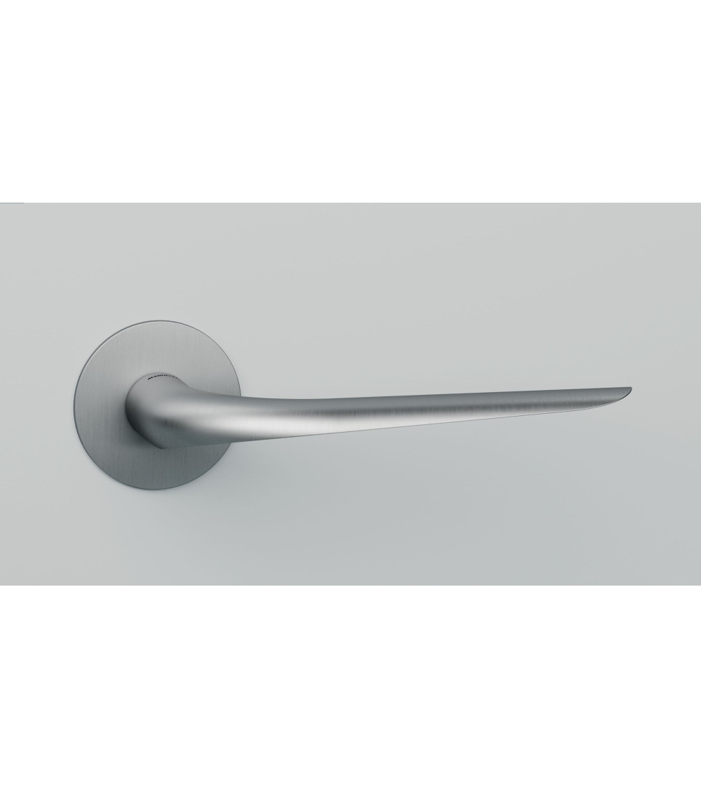 Mandelli Coupé brass door handle designer handle