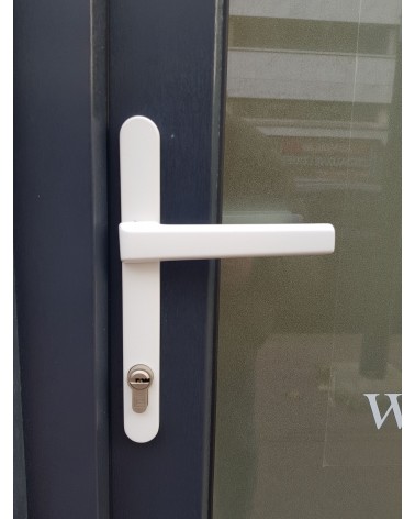 Handle for an exterior French window with reduced projection - BOSTON model - designer handle