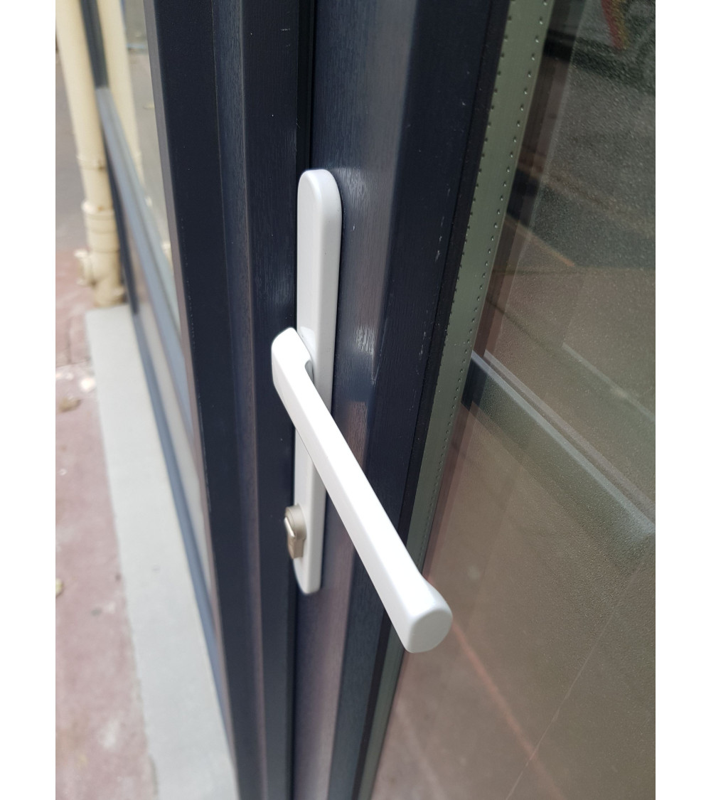 Handle for an exterior French window with reduced projection - BOSTON model - designer handle