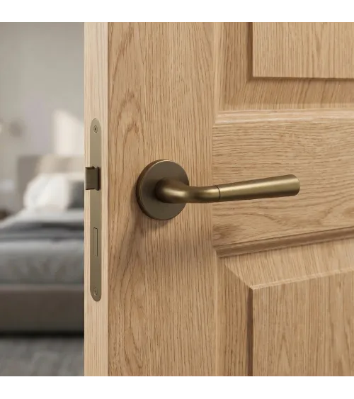 Mandelli Special matt bronze door handle design handle
