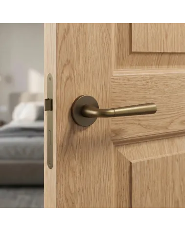 Matt bronze door handles Mandelli Special