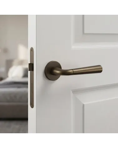 Mandelli Special Polished Gold Door Handles