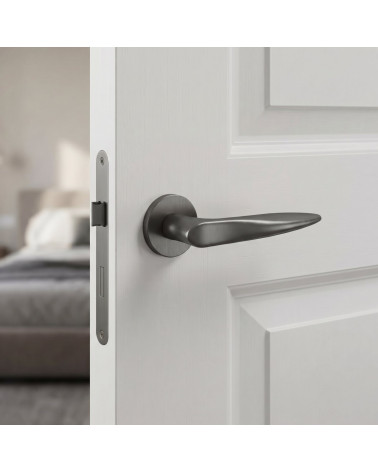 Mandelli Zoe Graphite Door Handles