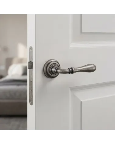 Mandelli Gou aged silver door handles