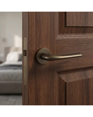 Mandelli Filo Polished Chrome Door Handles