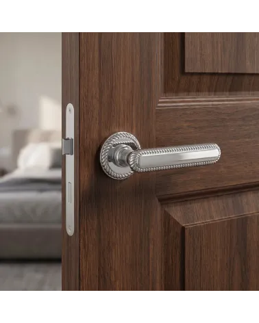 Mandelli Coco polished chrome door handles