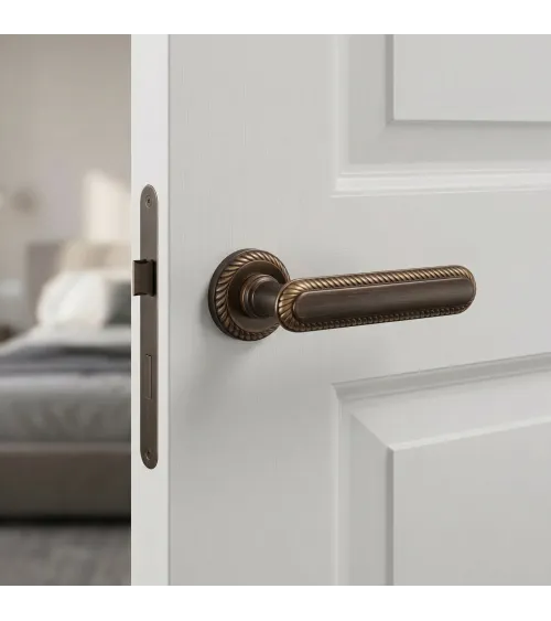 Bronze Mandelli Coco door handle design handle