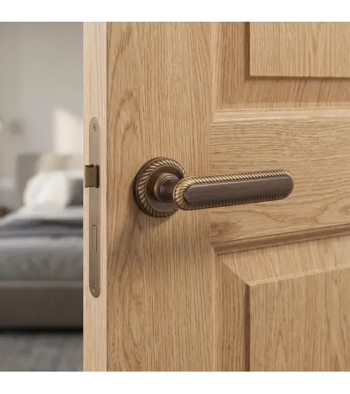 Bronze Mandelli Coco door handle design handle