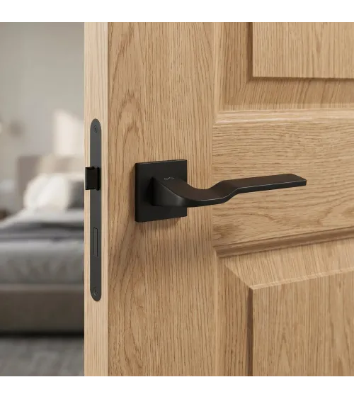 Black LINE BALI door handle designer hardware