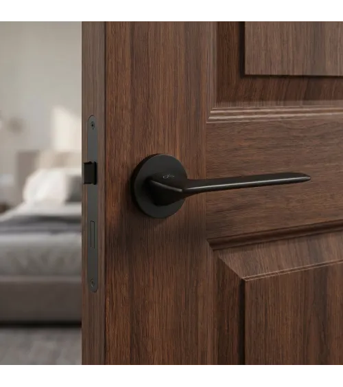 Black GIULIA Line door handle designer handle