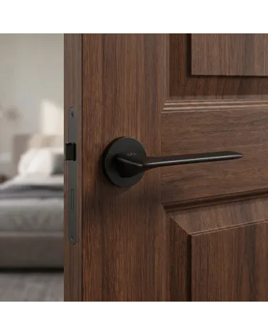 Understated and Elegant Black Door Handle – Line GIULIA Model