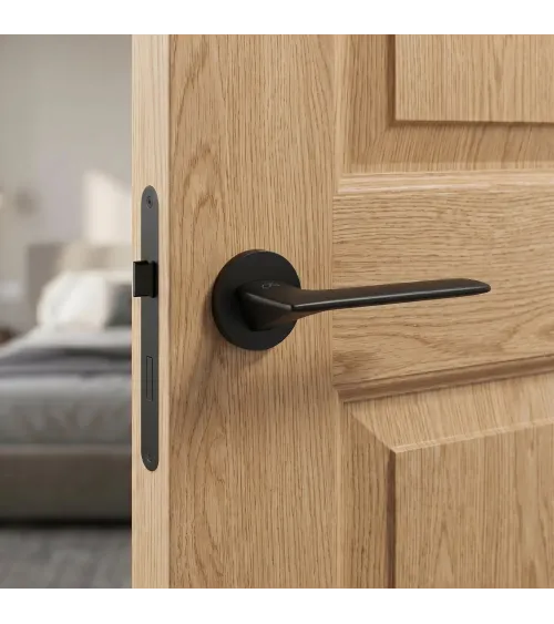 Black GIULIA Line door handle designer handle
