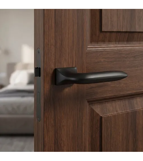 Black GLADIOLA door handle designer handle