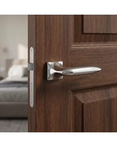 Sophisticated Concealed Plate Door Handle - GLADIOLA Model