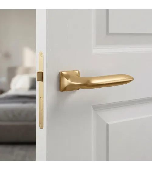 GLADIOLA rectangular plate door handle design handle colour 4