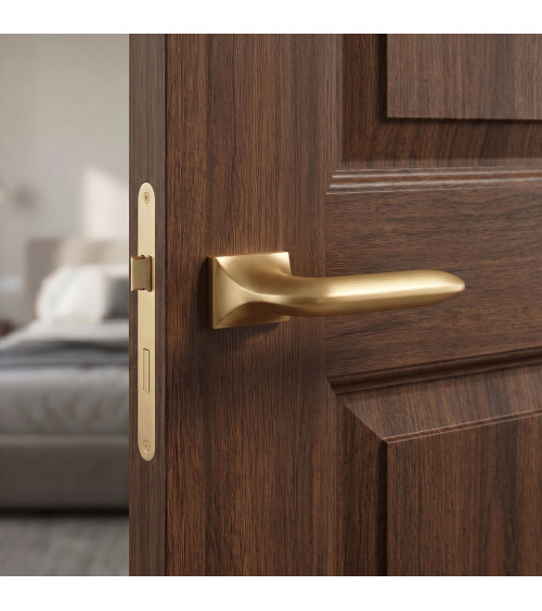 Zamak door handle GLADIOLA design handle