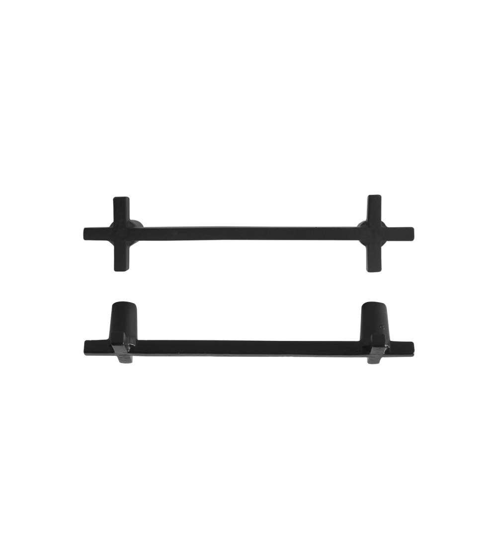 Sober and timeless bronze furniture handle PMCRO - designer handle