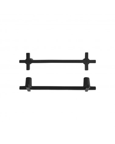 Sober and timeless bronze furniture handle PMCRO - designer handle