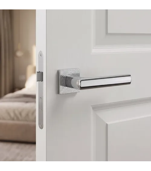 TUPAI 4161-T1 polished chrome door handle design handle