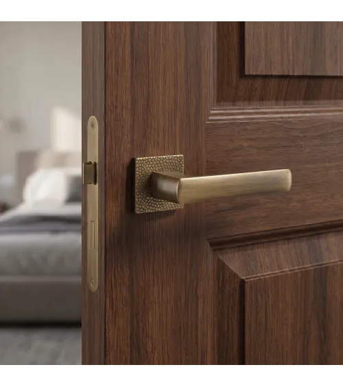 TUPAI 4161-T1 door handle on square plate design handle
