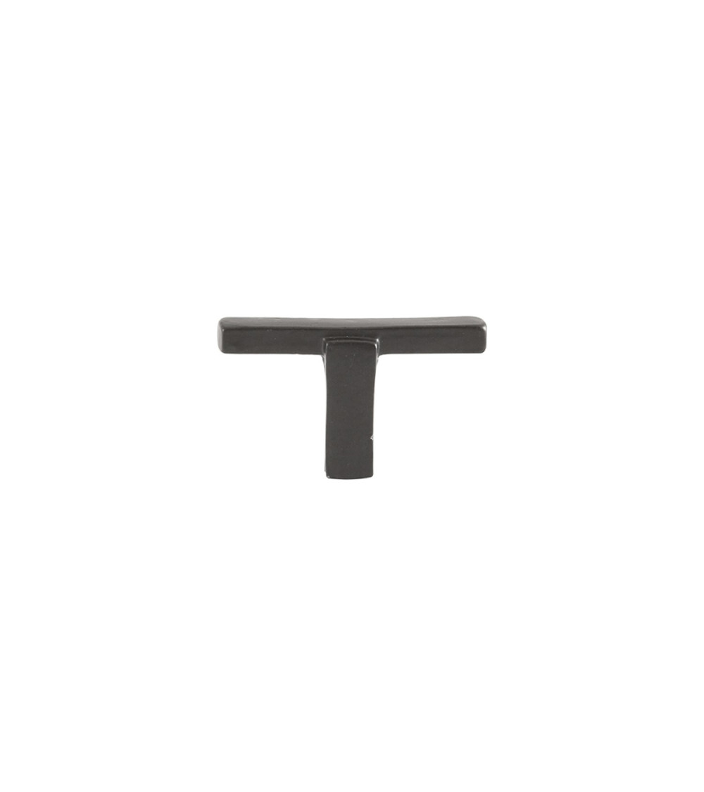 Geometric bronze furniture knob PTT - designer handle