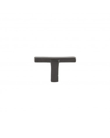 Geometric bronze furniture knob PTT - designer handle