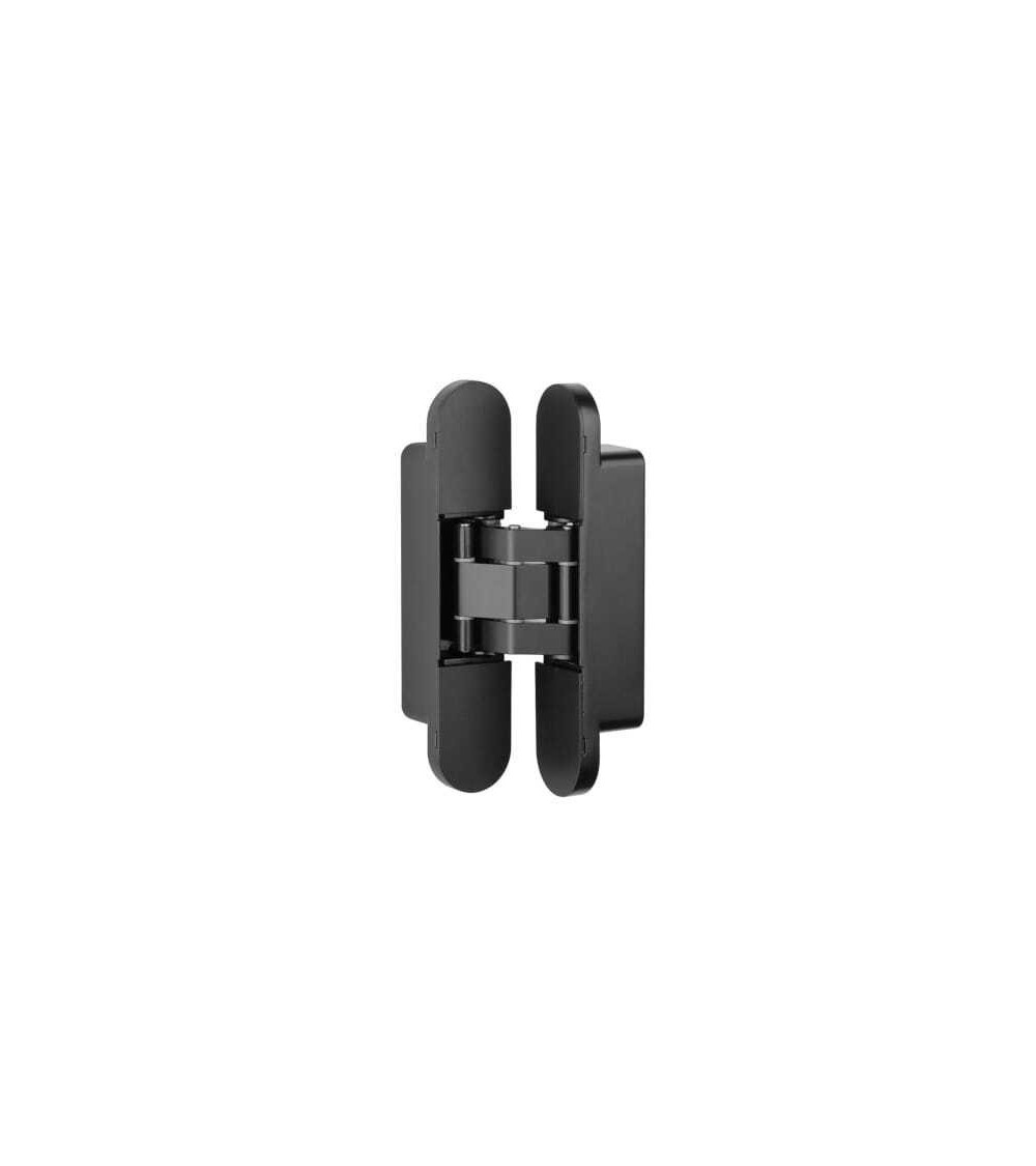 Black 3D hinge for invisible door