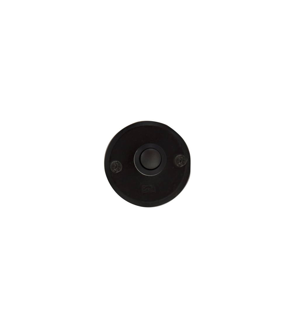 Round doorbell Dauby Pure in bronze - doorbell button 50RBS - designer handle